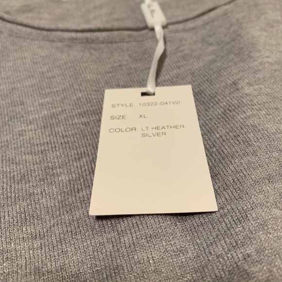 Vila Milano Gray Long Sleeve - Picture 3 of 4